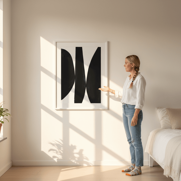 Black Composition by Berit Mongensen Lopez wall - art - picture - poster
