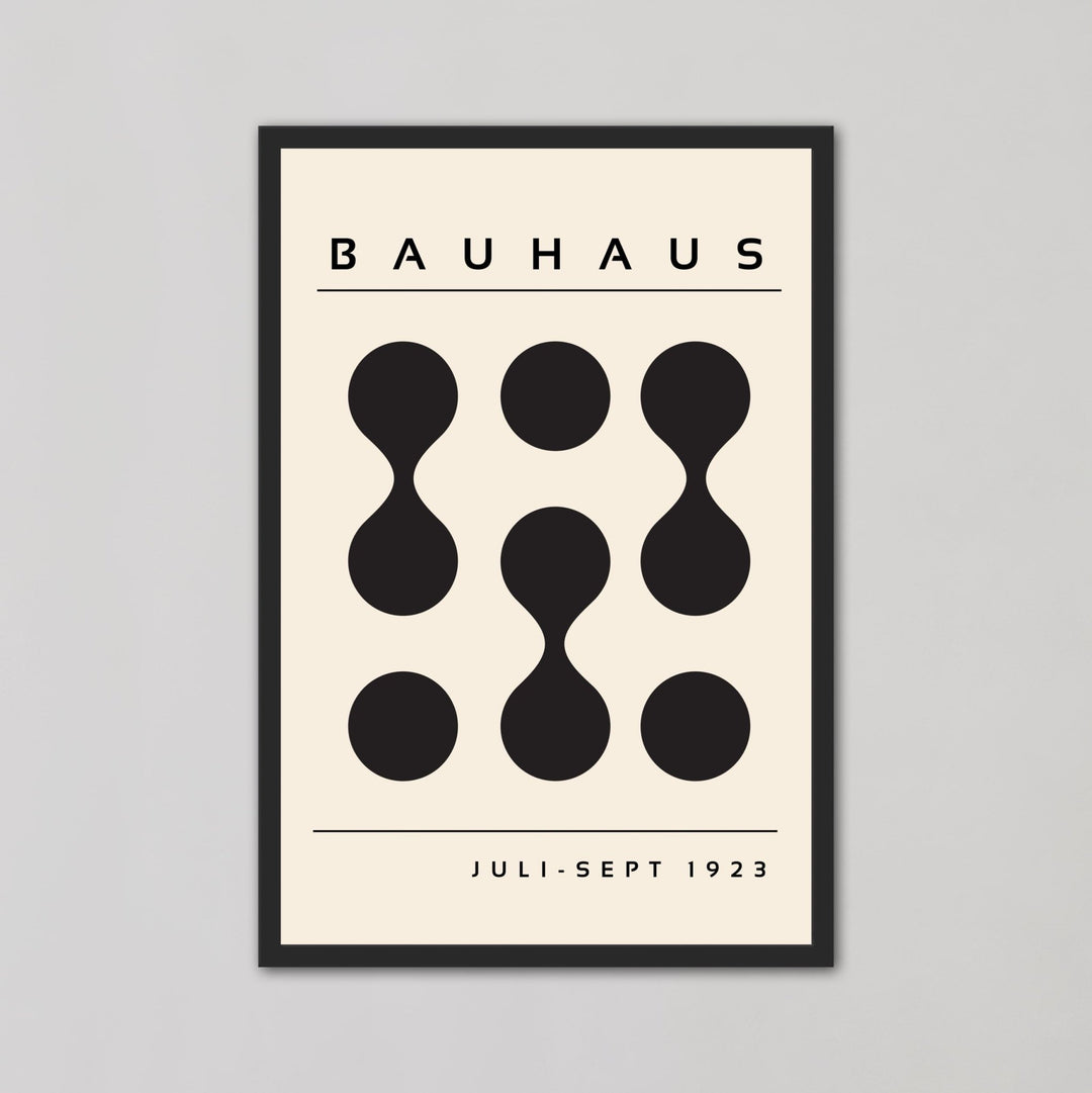 Black Drops 1919 Wall Arts by Bauhaus - Style My Wall