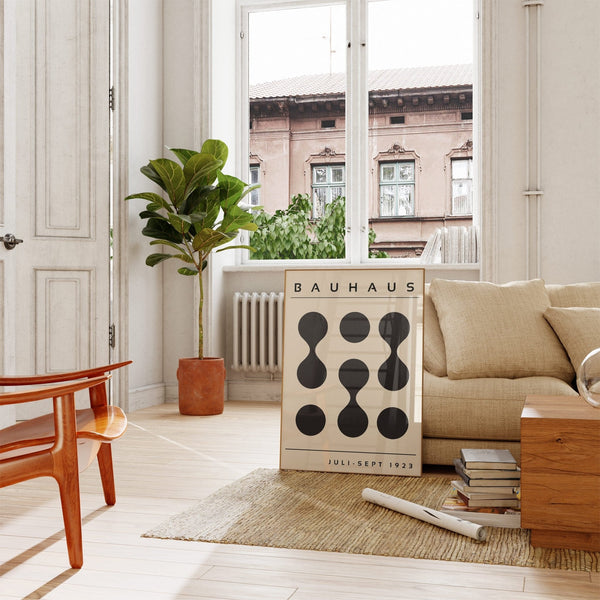 Black Drops 1919 Wall Arts by Bauhaus