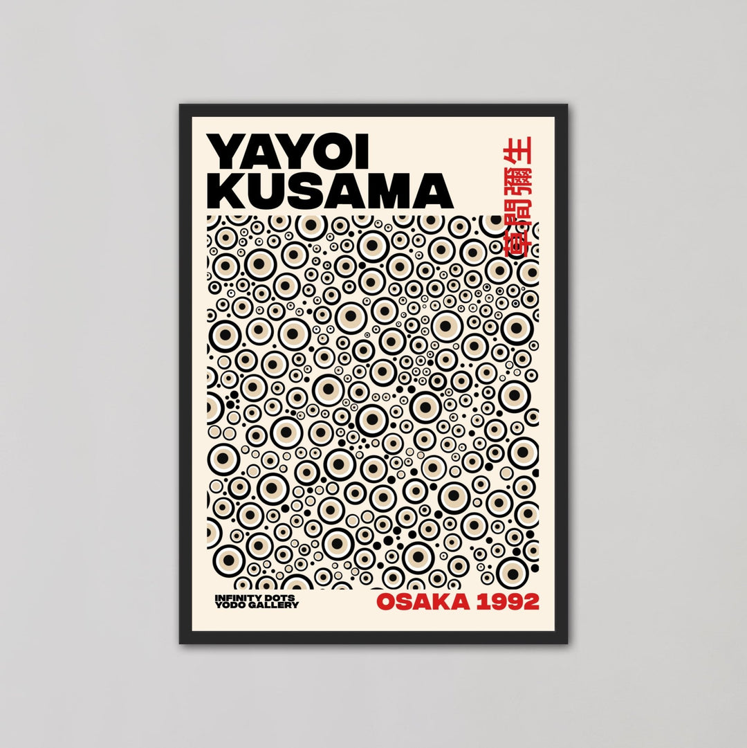 Black Infinity Dots by Yayoi Kusama - Style My Wall