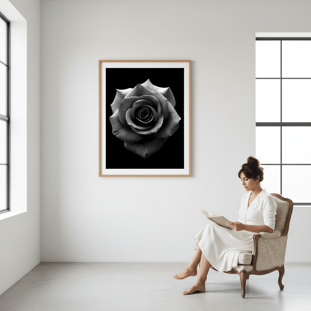 Black Rose by Peter Attard wall - art - picture - poster
