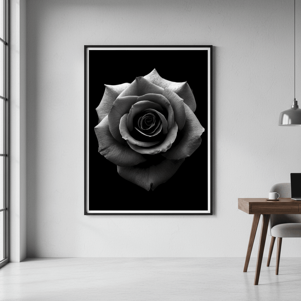 Black Rose by Peter Attard wall - art - picture - poster