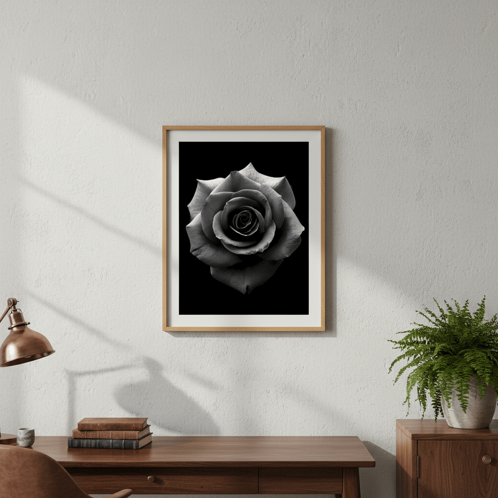 Black Rose by Peter Attard wall - art - picture - poster