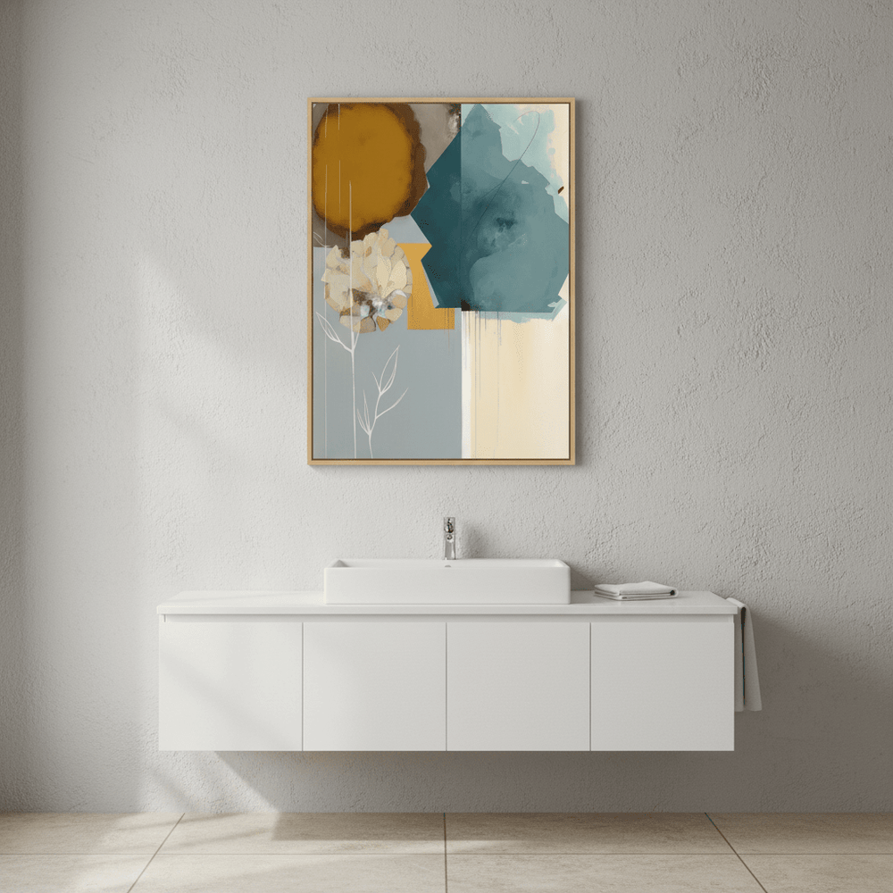 Bloom Abstraction by Bella Eve wall - art - picture - poster