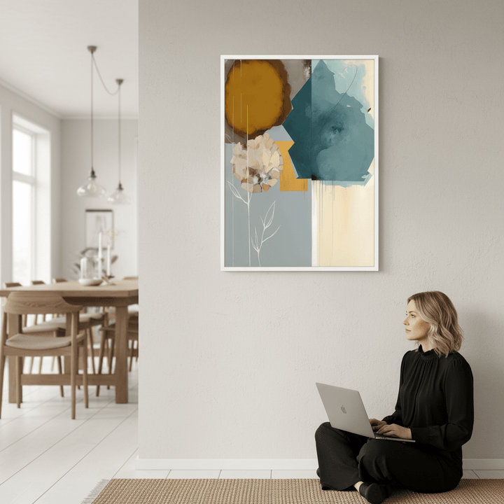 Bloom Abstraction by Bella Eve wall - art - picture - poster