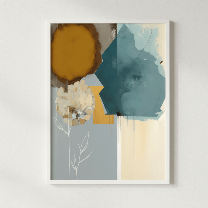 Bloom Abstraction by Bella Eve wall - art - picture - poster