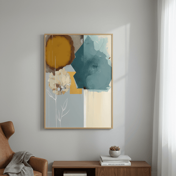 Bloom Abstraction by Bella Eve wall - art - picture - poster