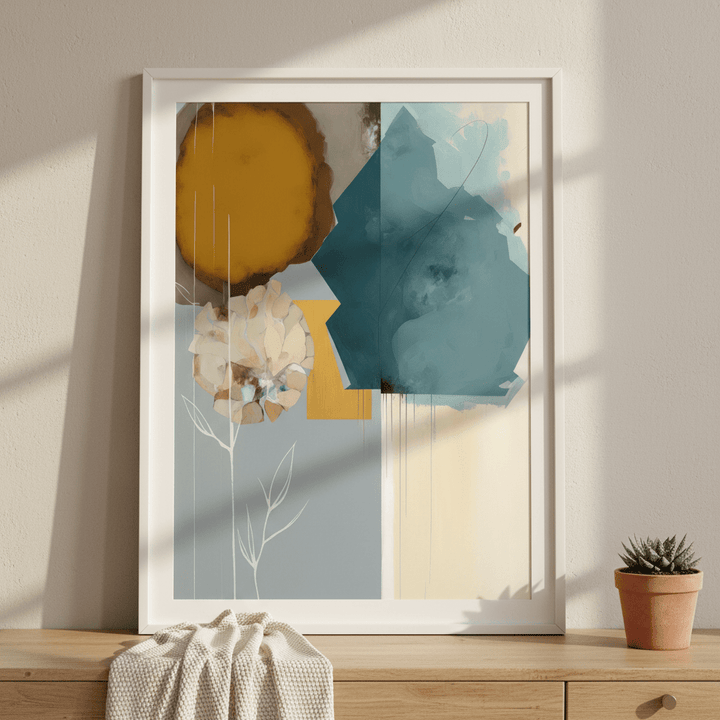 Bloom Abstraction by Bella Eve wall - art - picture - poster
