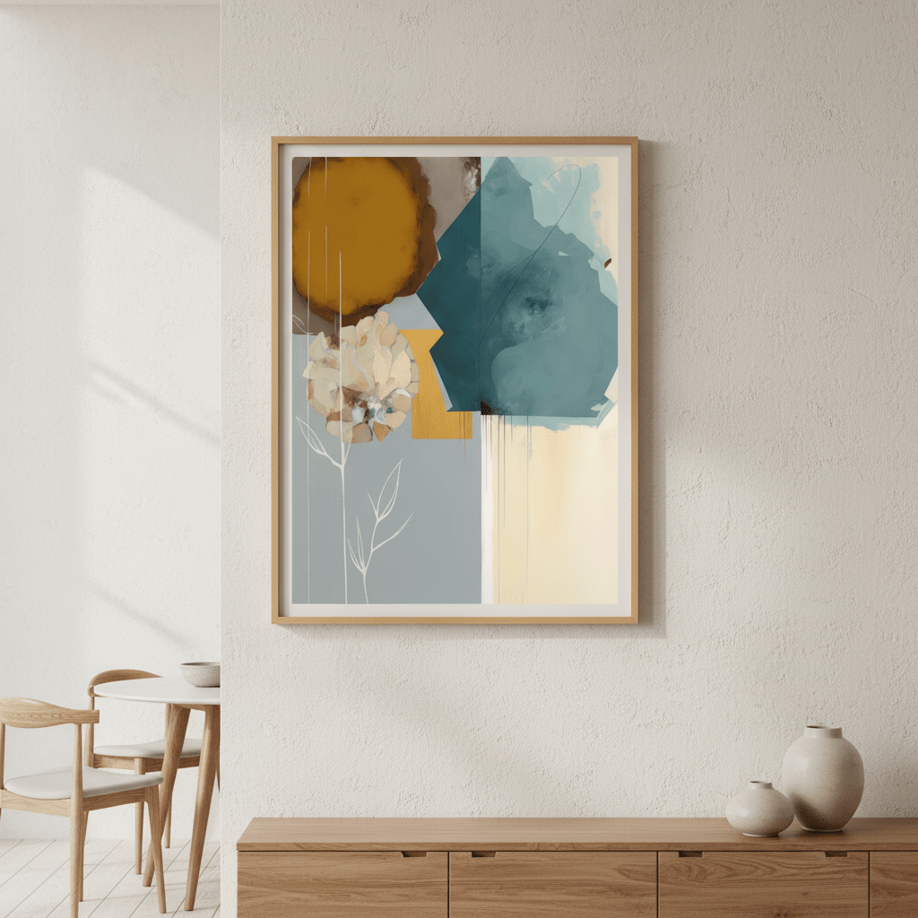 Bloom Abstraction by Bella Eve wall - art - picture - poster