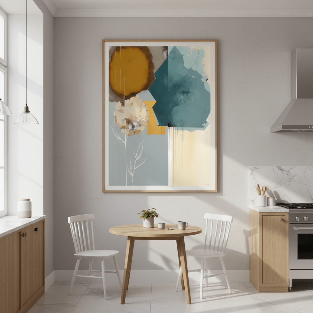 Bloom Abstraction by Bella Eve wall - art - picture - poster