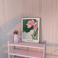 Blooming Lotus Flowers Wall Art by Ohara Koson