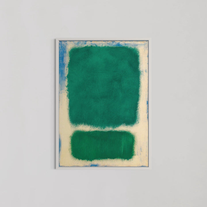 Blue, Beige And Green Abstract Wall Art by Mark Rothko - Style My Wall