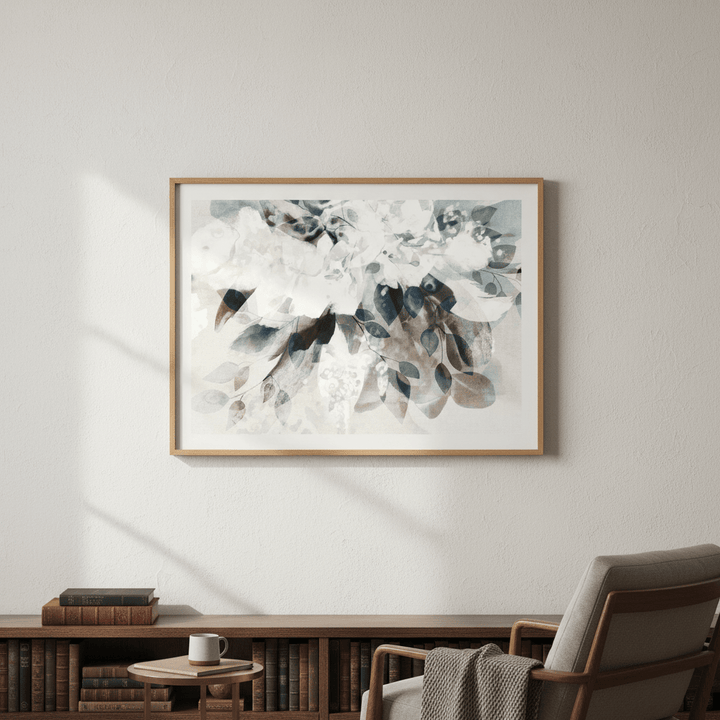 Blue Bouquet by Deer Muskeeter wall - art - picture - poster