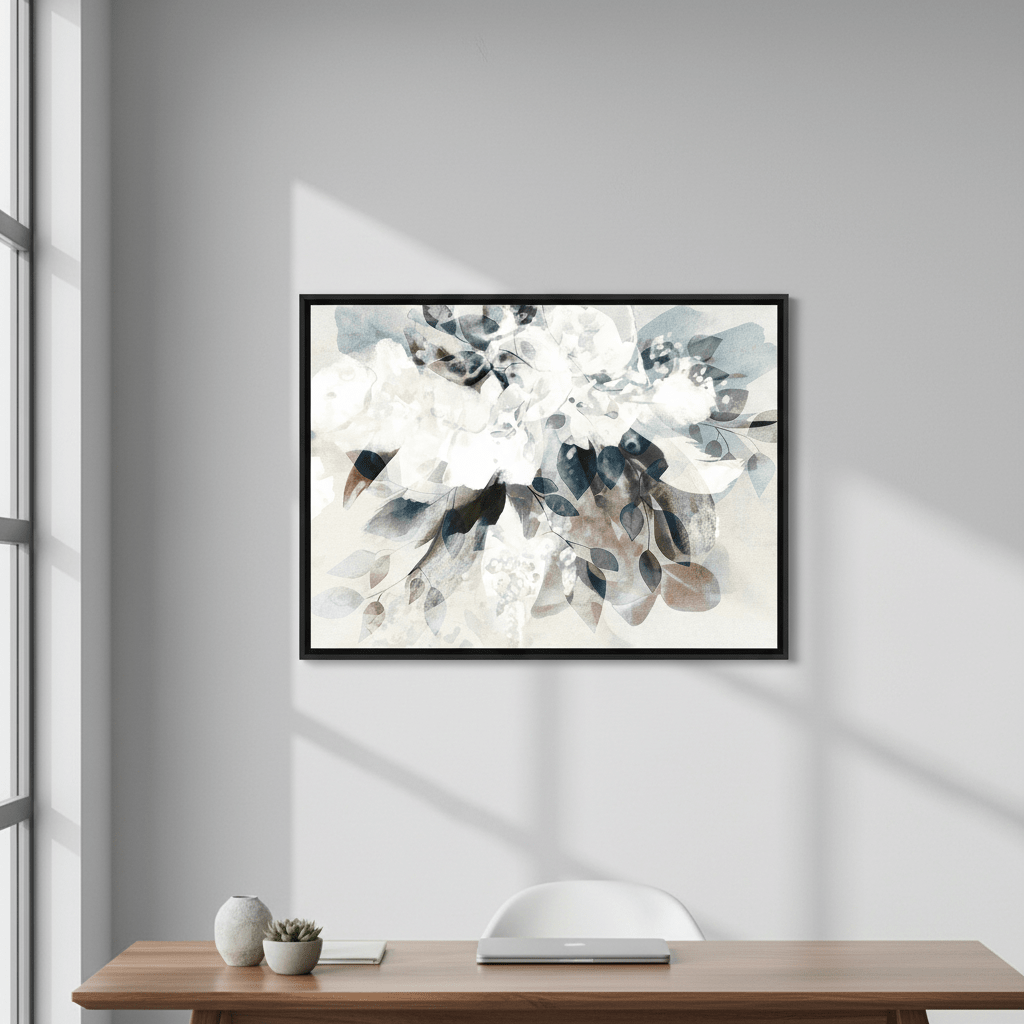 Blue Bouquet by Deer Muskeeter wall - art - picture - poster