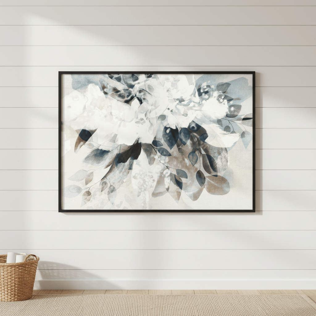 Blue Bouquet by Deer Muskeeter wall - art - picture - poster