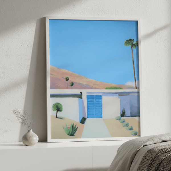 Blue Door by Ieva Baklane