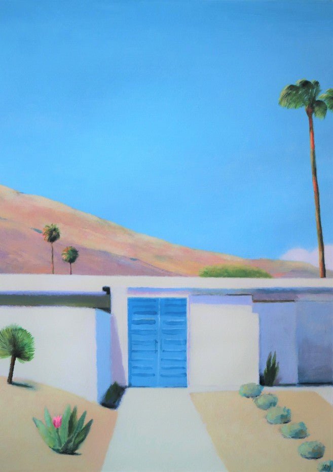 Blue Door by Ieva Baklane
