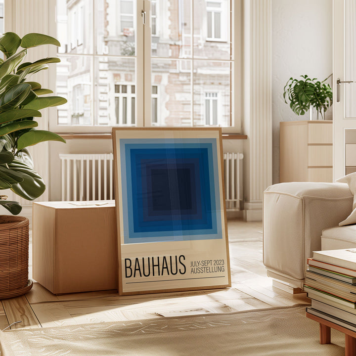 Blue Haze Bauhaus by Maison Bootsy - Style My Wall