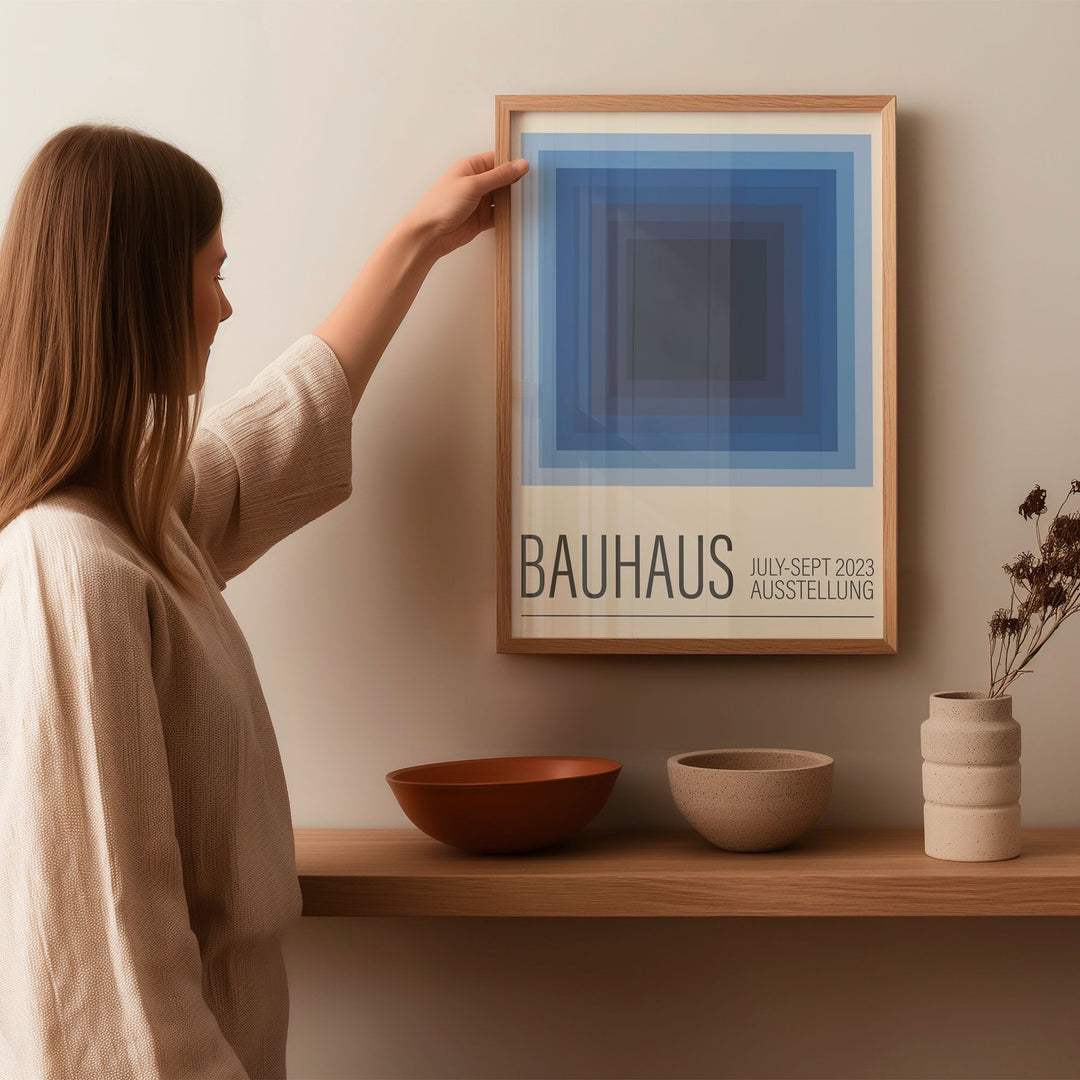 Blue Haze Bauhaus by Maison Bootsy - Style My Wall