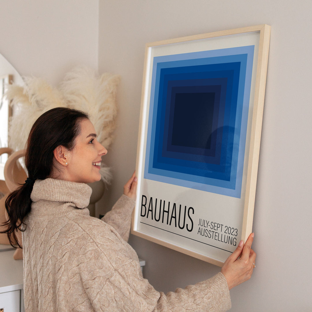 Blue Haze Bauhaus by Maison Bootsy - Style My Wall