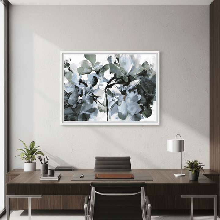 Blue Heaven Hydrangea by Deer Muskeeter wall - art - picture - poster