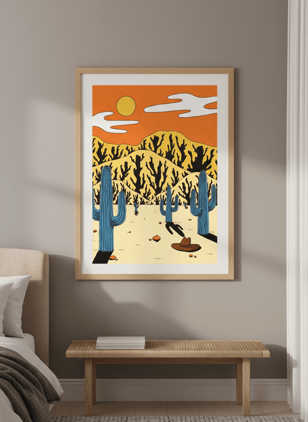 Blue Midday by Lisa Goebel | Art & Canvas Print