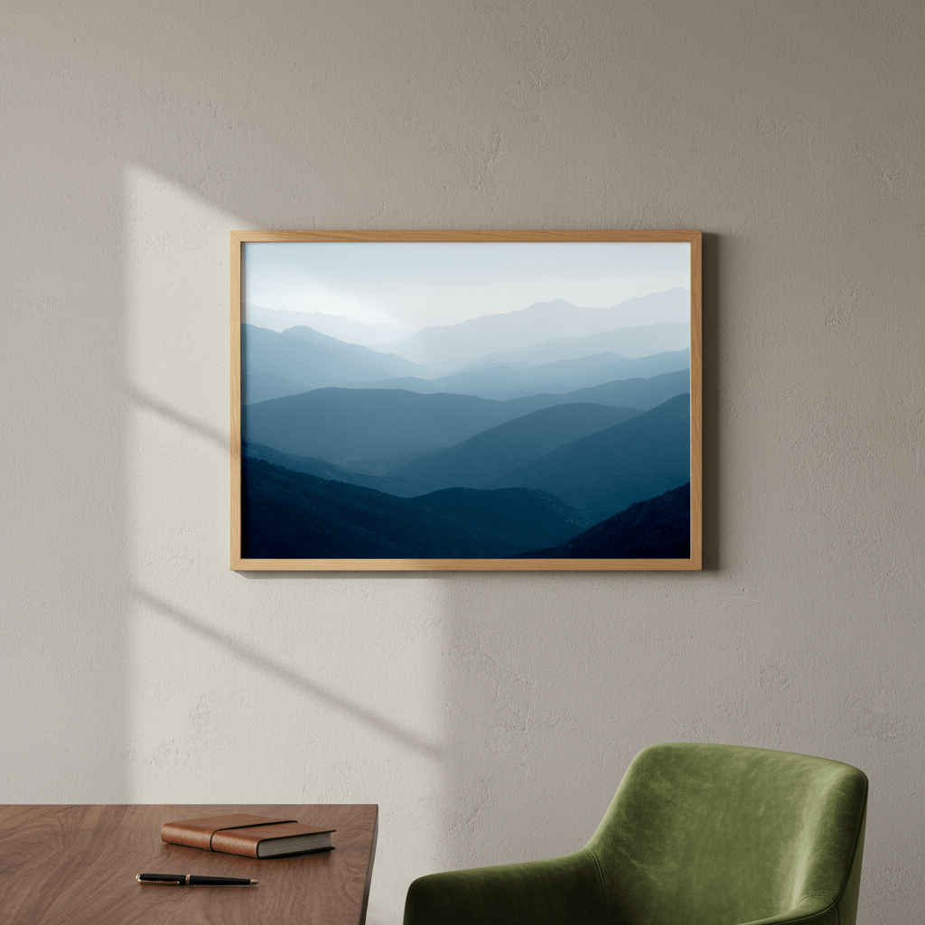 Blue Mountains by Hope Bainbridge wall - art - picture - poster