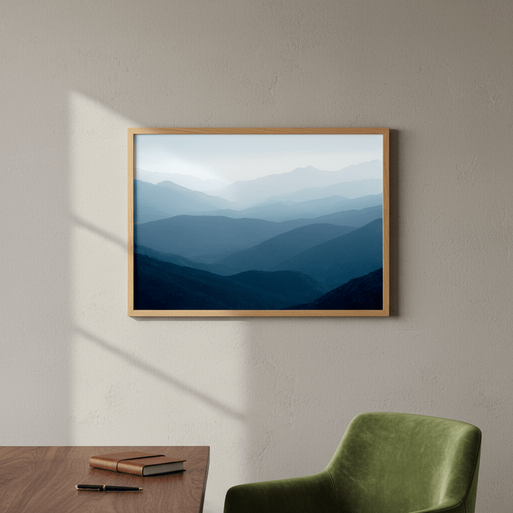 Blue Mountains by Hope Bainbridge wall - art - picture - poster