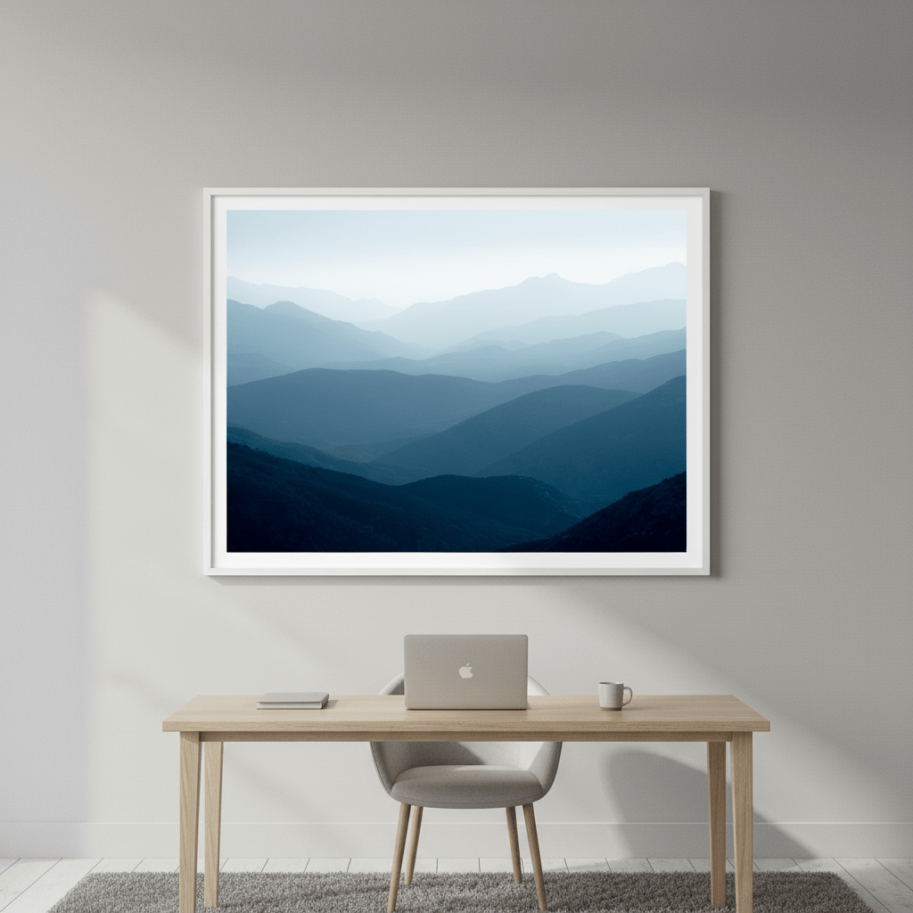 Blue Mountains by Hope Bainbridge wall - art - picture - poster