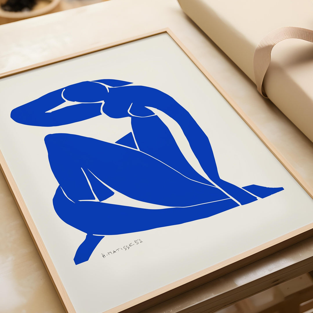 Blue Nude Wall Art by Henri Matisse - Style My Wall