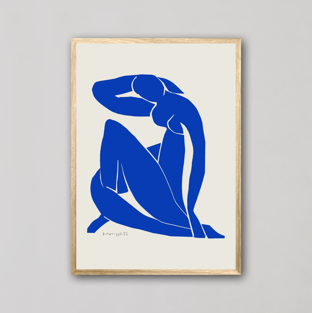 Blue Nude Wall Art by Henri Matisse - Style My Wall