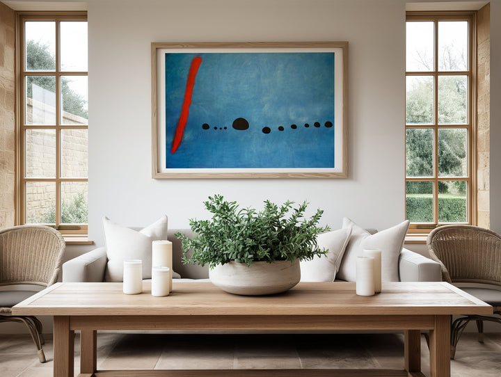 Blue Rawa Landscape by Joan Miro - Style My Wall