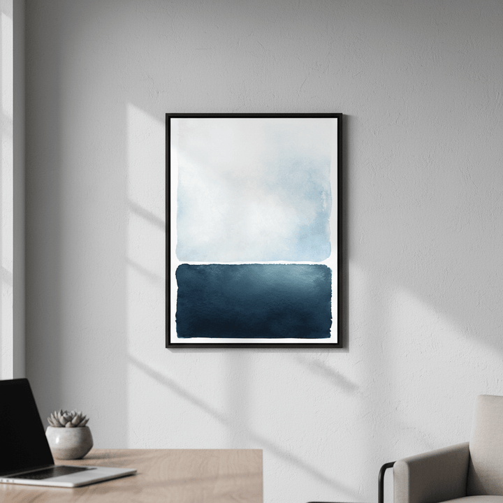 Blue Rothko by Deer Muskeeter wall - art - picture - poster
