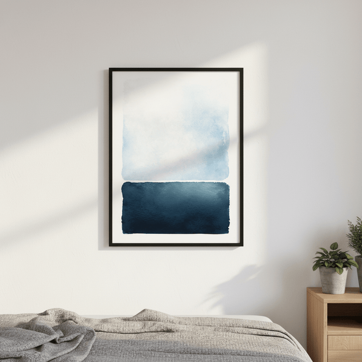 Blue Rothko by Deer Muskeeter wall - art - picture - poster