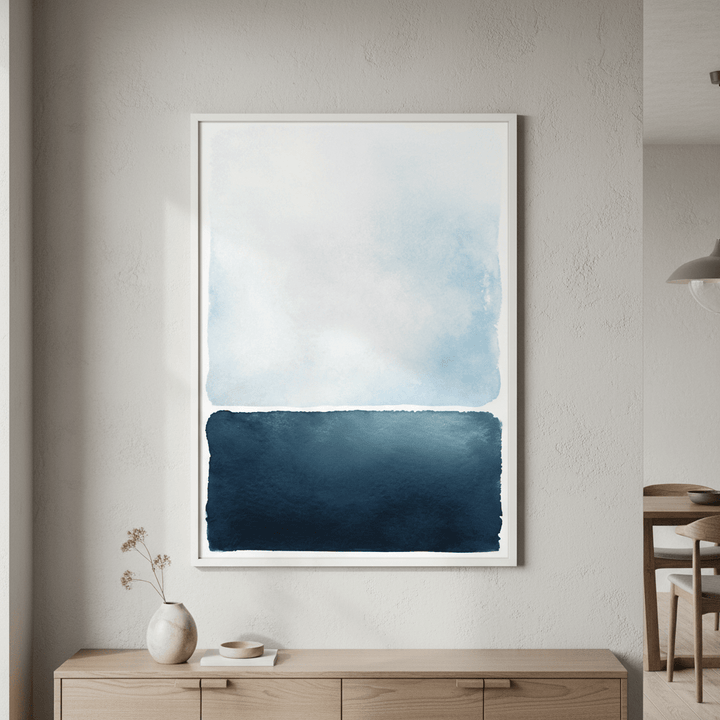 Blue Rothko by Deer Muskeeter wall - art - picture - poster