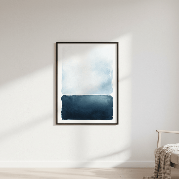 Blue Rothko by Deer Muskeeter wall - art - picture - poster