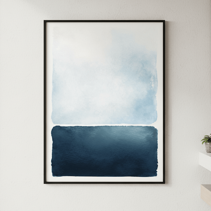 Blue Rothko by Deer Muskeeter wall - art - picture - poster