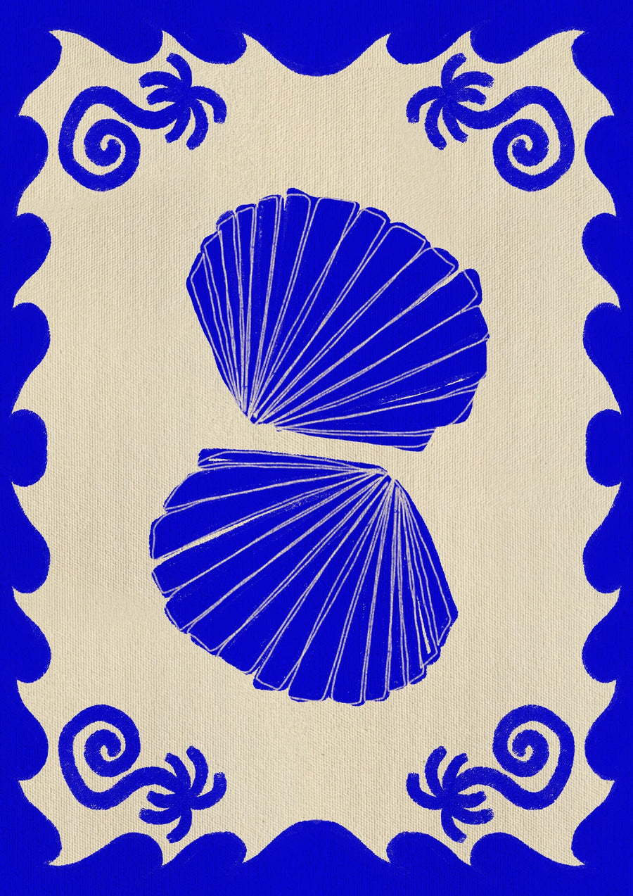 Blue Seashell Stories By Shatha Al Dafai