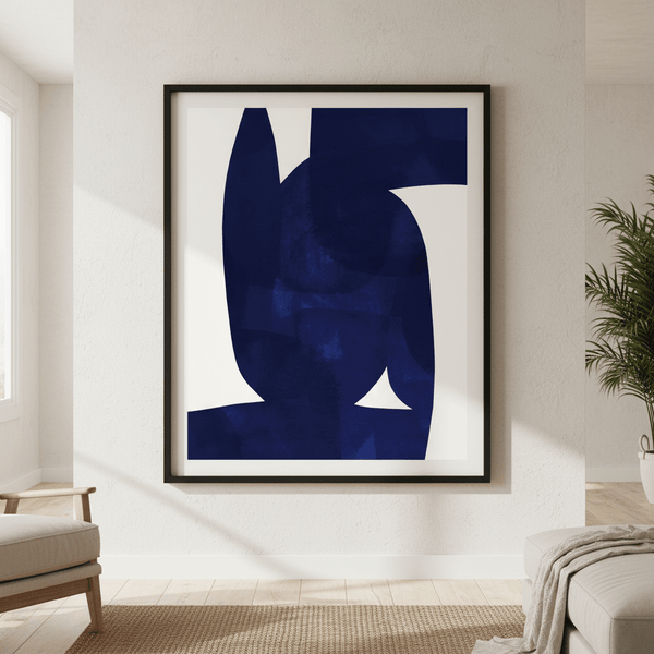 Blue Shape by Berit Mongensen Lopez
