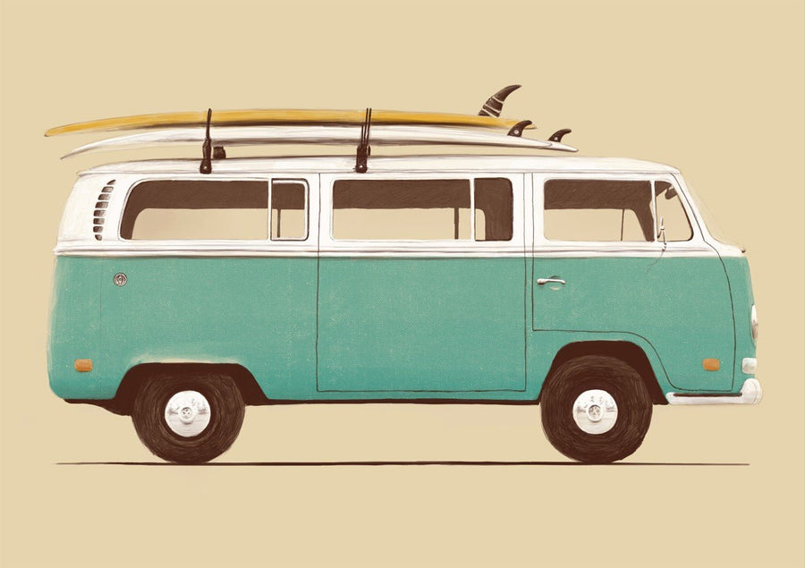 Blue Van by Florent Bodart