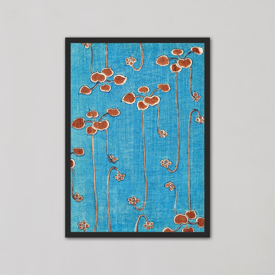 Blue Vines Wall Art by Bijutsu Sekai - Style My Wall