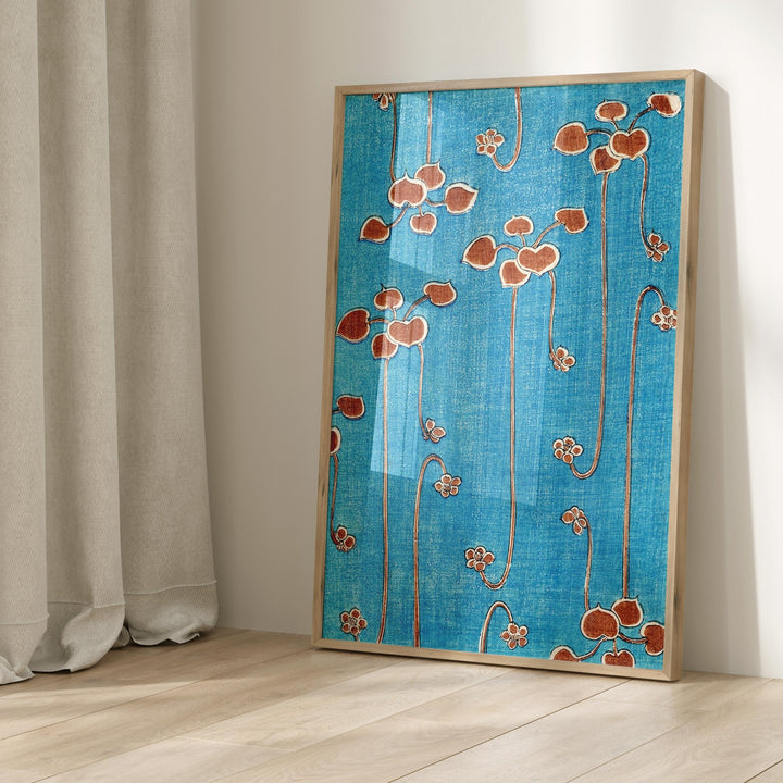 Blue Vines Wall Art by Bijutsu Sekai - Style My Wall