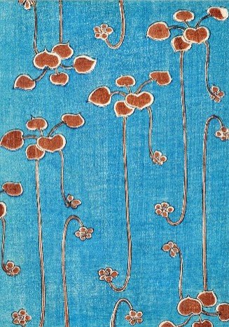 Blue Vines Wall Art by Bijutsu Sekai