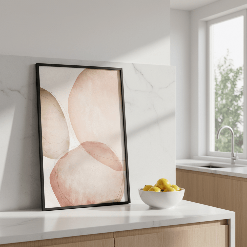 Blush Circles by Deer Muskeeter wall - art - picture - poster