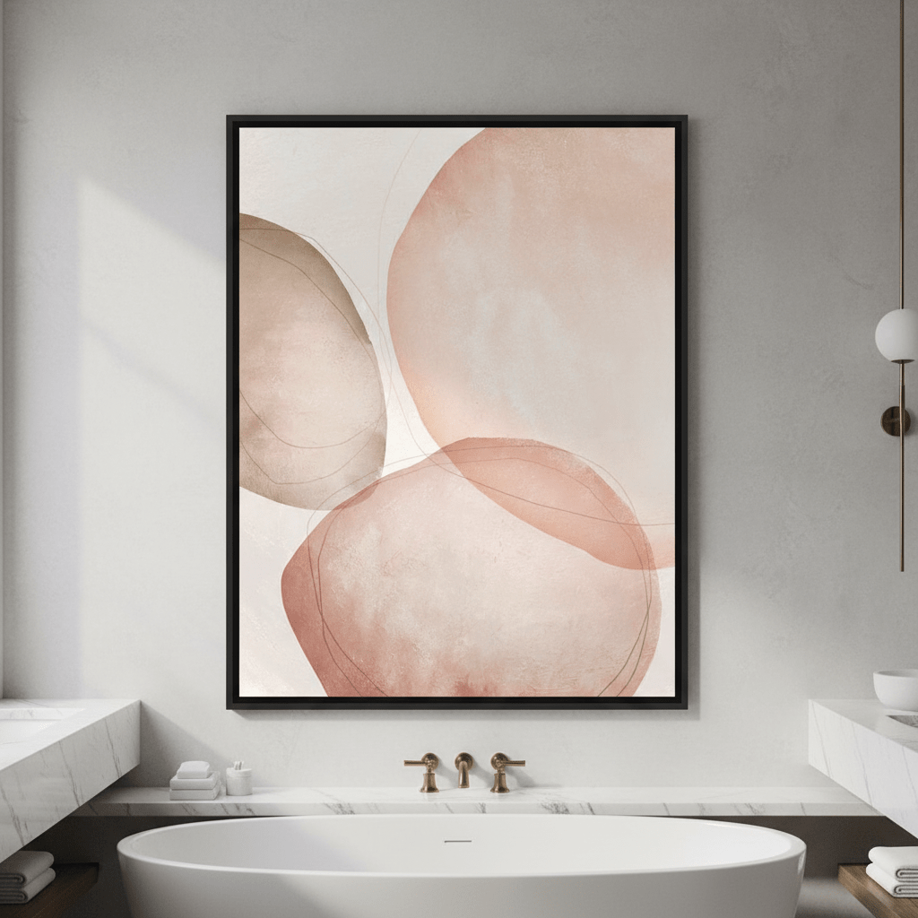 Blush Circles by Deer Muskeeter wall - art - picture - poster