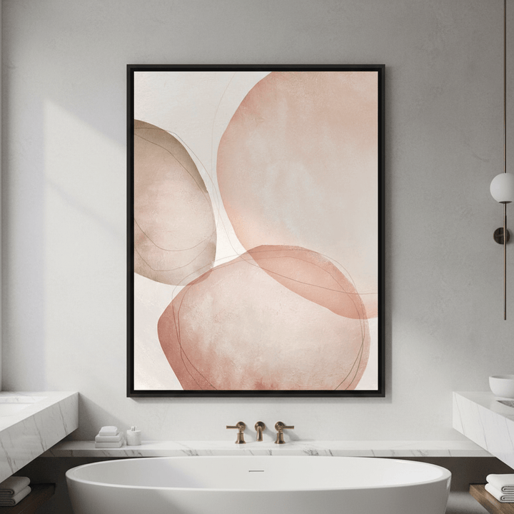 Blush Circles by Deer Muskeeter wall - art - picture - poster