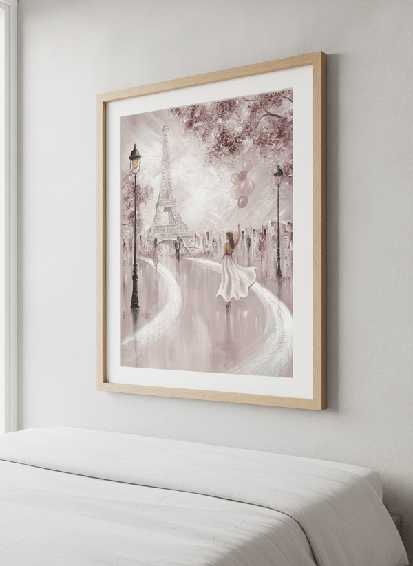 Blushed Parisian Dreams By Isabella Karolewicz Art