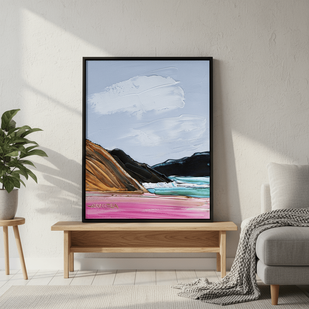 Blushing Sands by Angela Hawkey wall - art - picture - poster