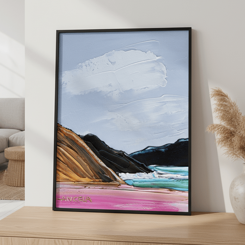 Blushing Sands by Angela Hawkey wall - art - picture - poster