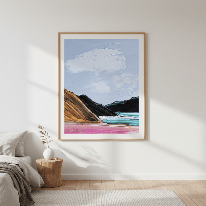 Blushing Sands by Angela Hawkey wall - art - picture - poster